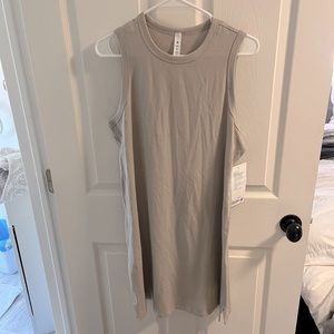lululemon athletica Sleeveless Tan Dress